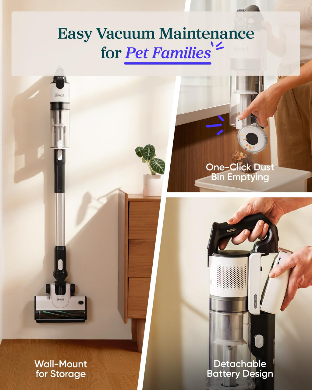 Cordless Vacuum Cleaner for Pet Hair W85880