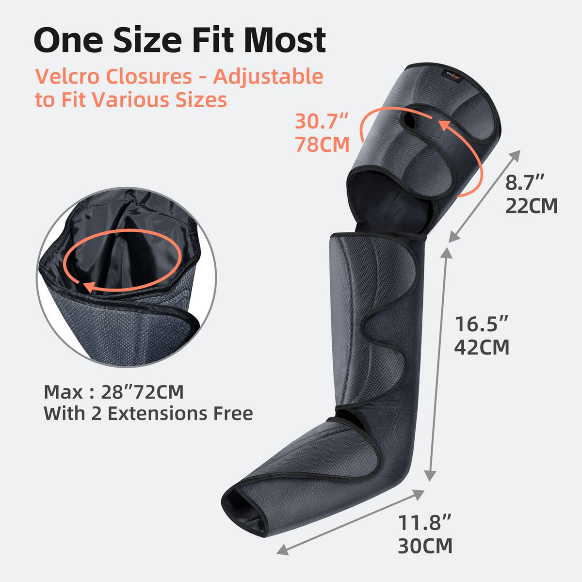 Air Compression Leg Massager with 3 Modes 3 Intensities K470