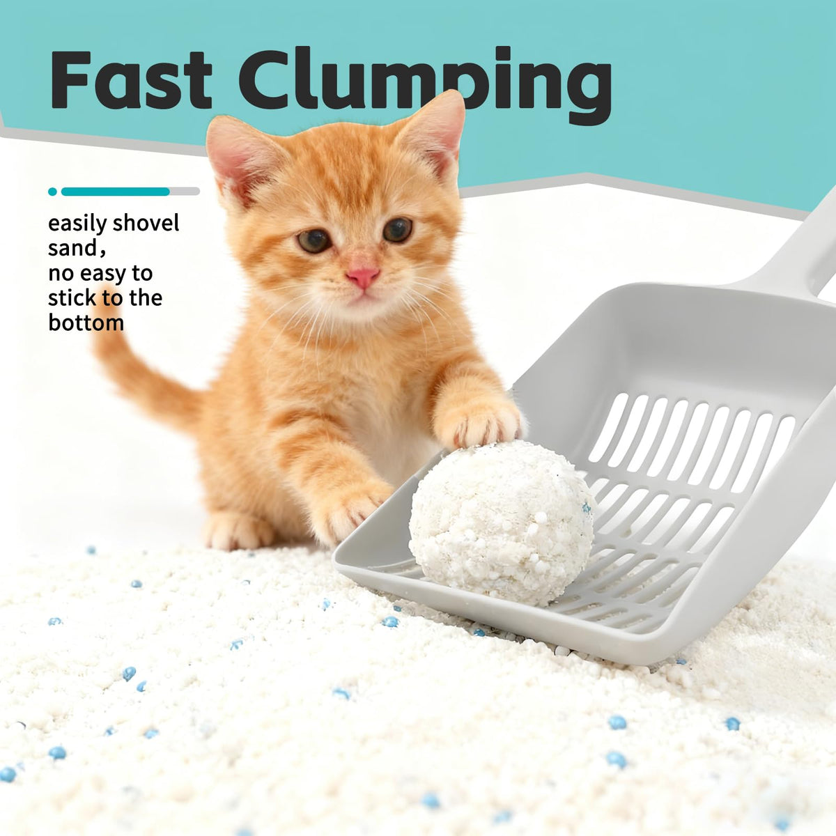 Cassava Cat Litter Odor Control Dust-Free Clumping N90463