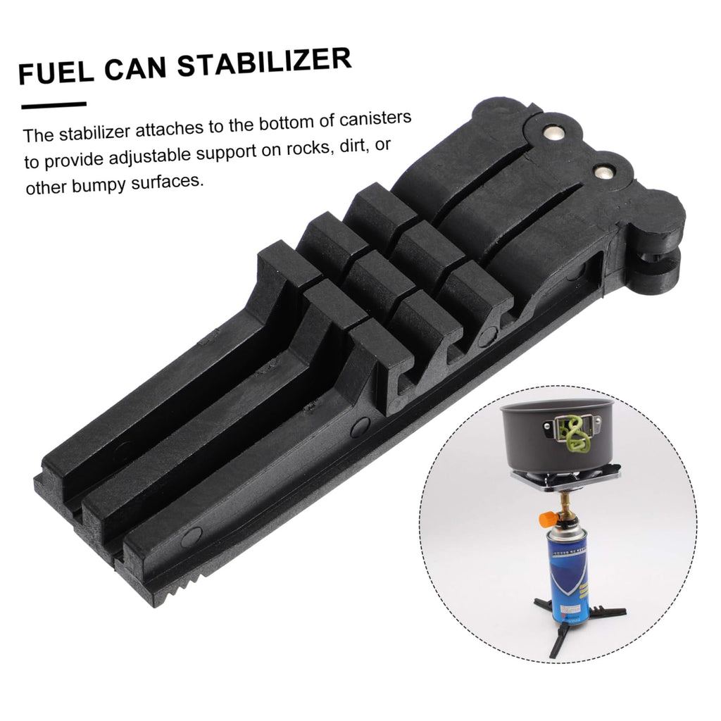 Compact Folding Propane Camp Stove Canister Stand W6914