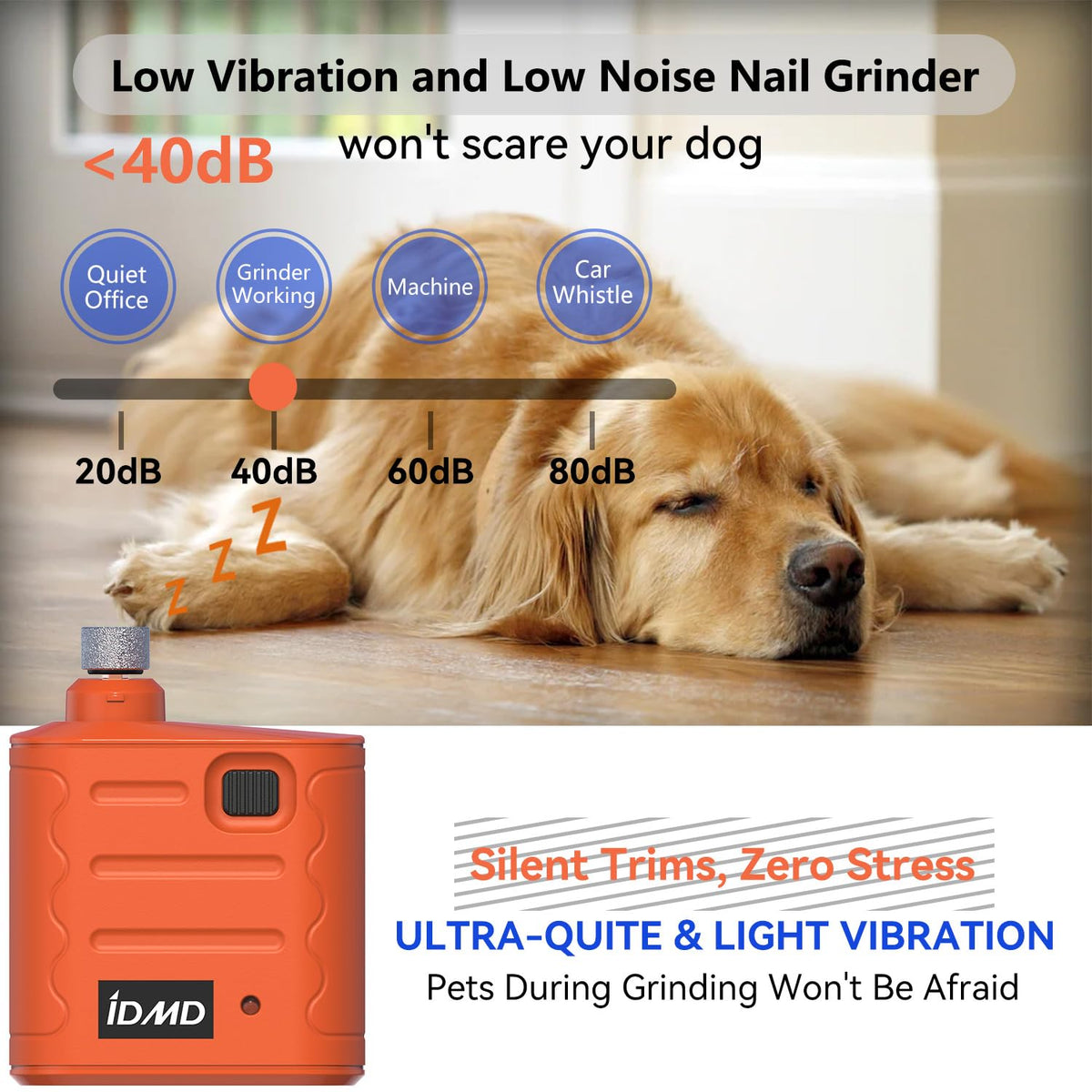 Dog Nail Grinder with Light U48595