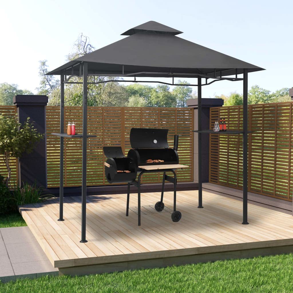 Anthracite Steel Canopy Tent B70815