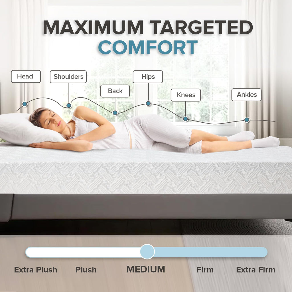 8 Inch Gel Memory Foam Twin Size Mattress V251