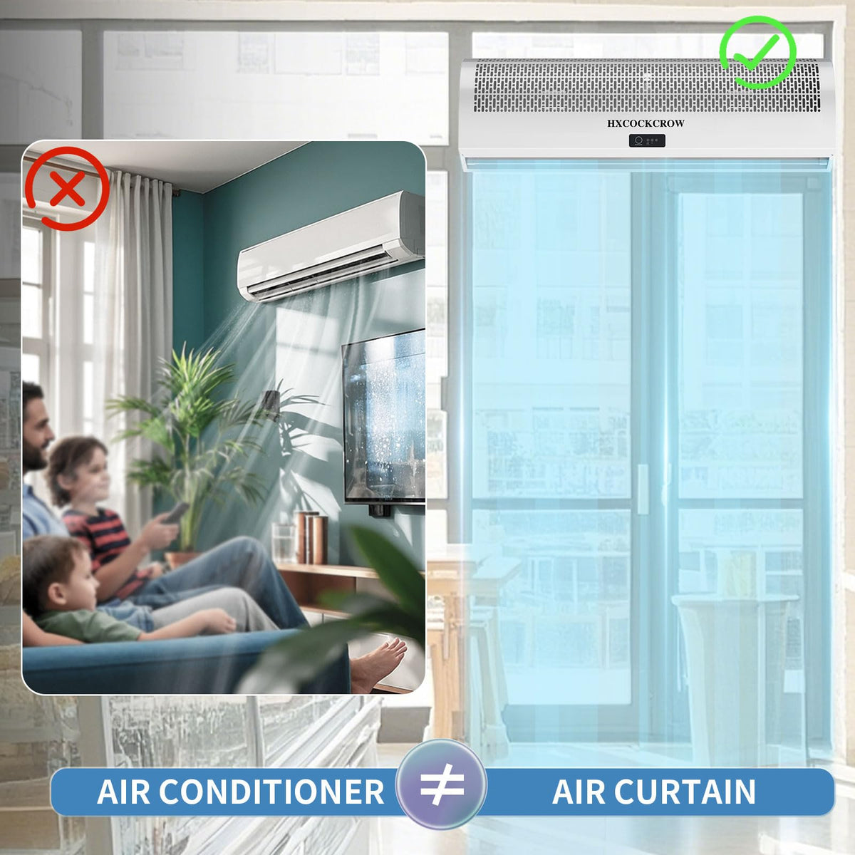 36 Inch Wall Mounted Air Curtain S83581