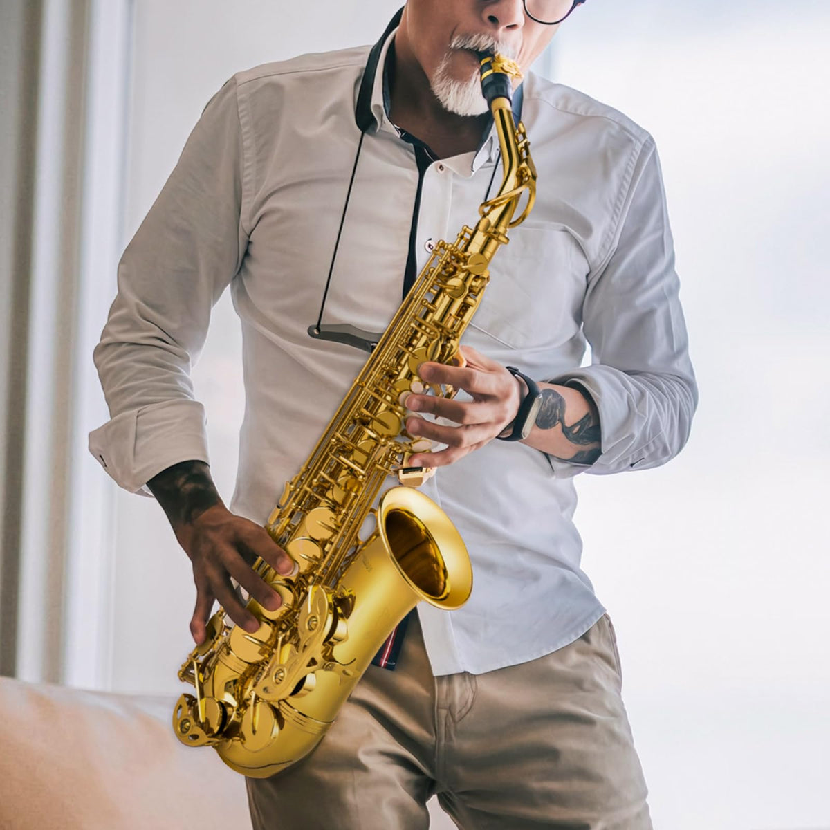 E Flat Alto Saxophone Full Kit M66165