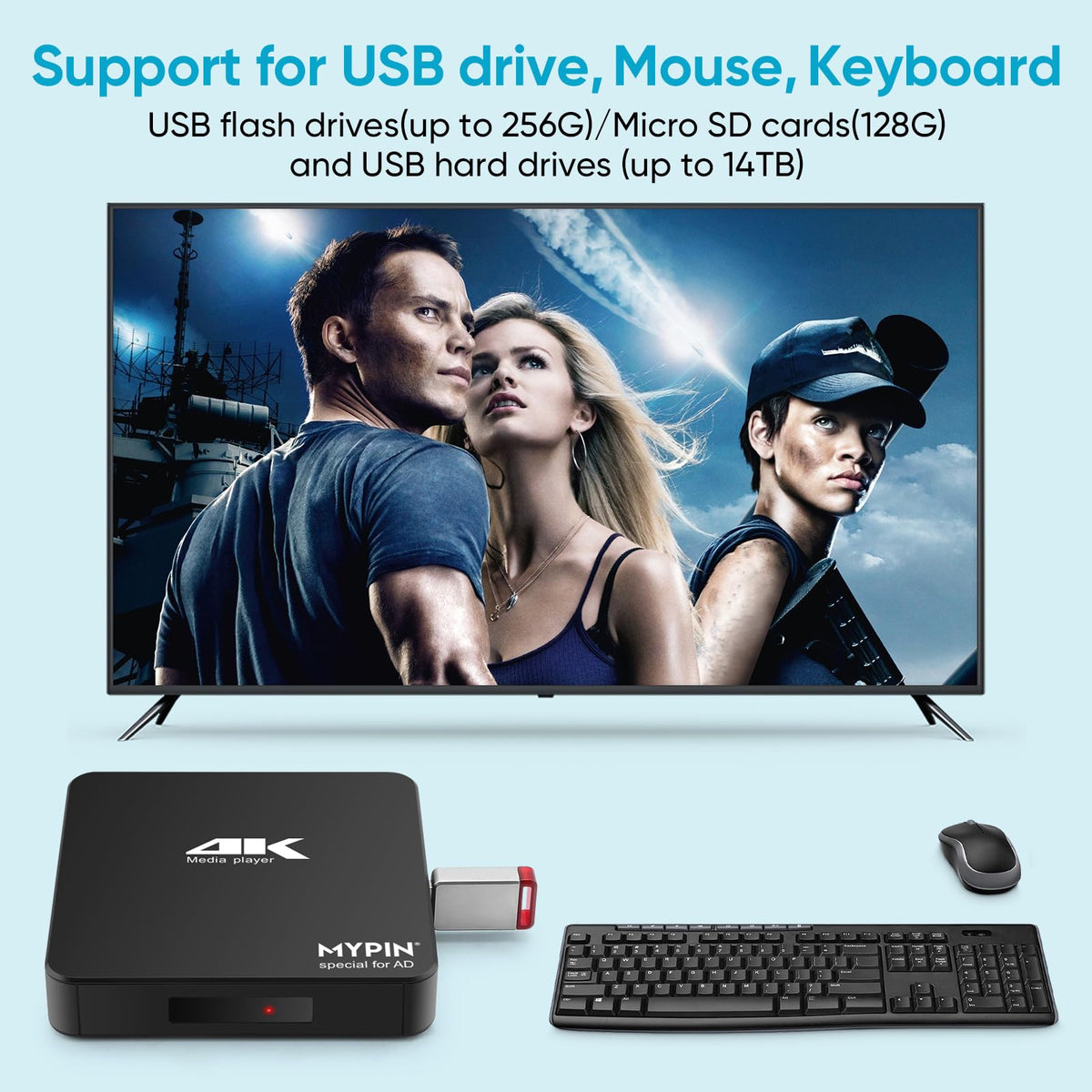 4K MP4 Media Player R6846