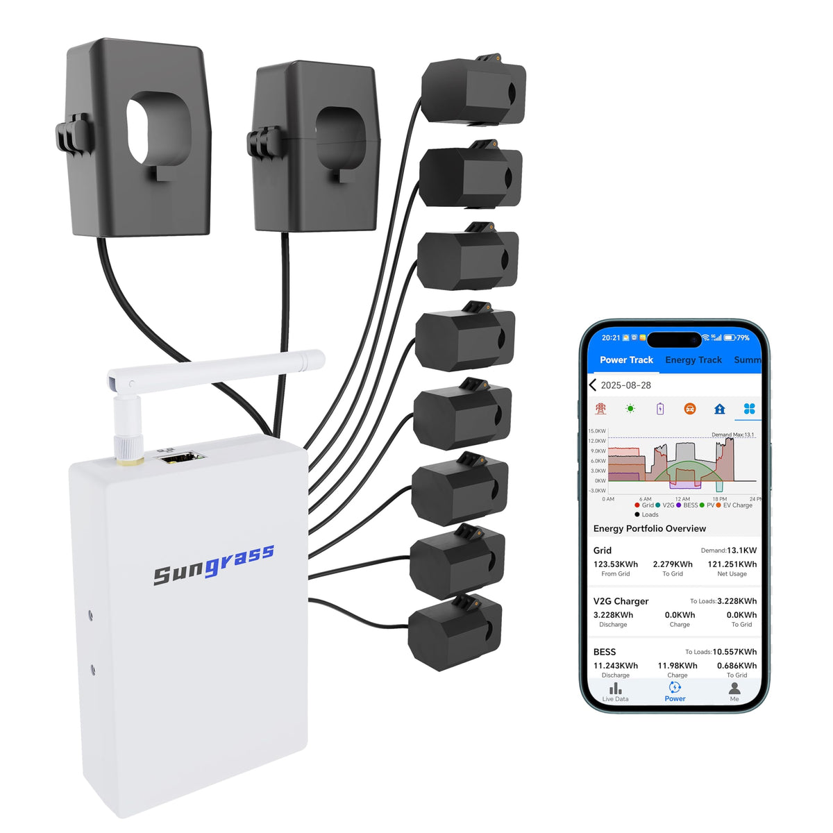 Real Time Electricity Usage Monitor P428