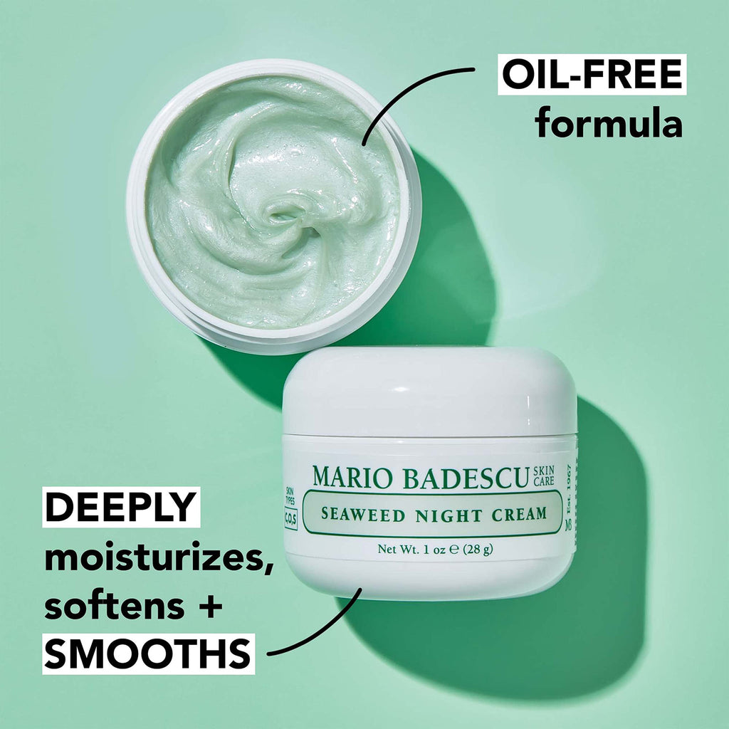Seaweed Night Cream Oil-Free Moisturizer with Collagen Q166