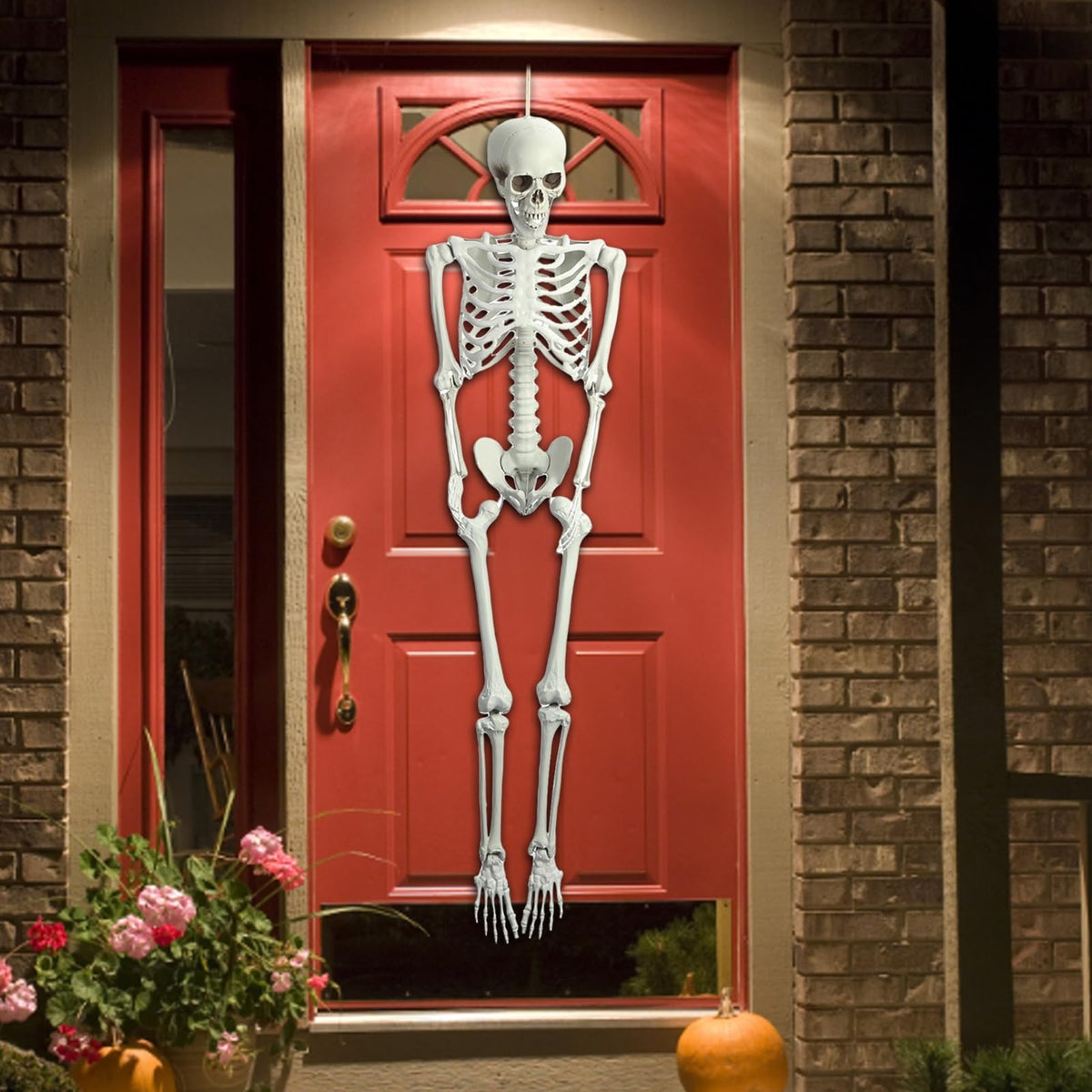 Halloween Skeleton Poseable Prop Z8905