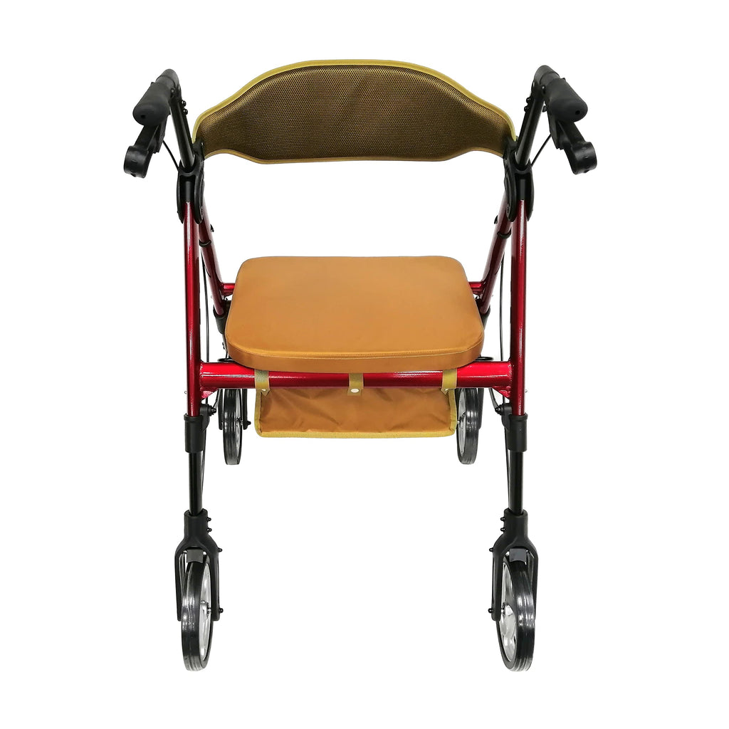 Heavy Duty 4 Wheel Rollator Walker with Seat E50349