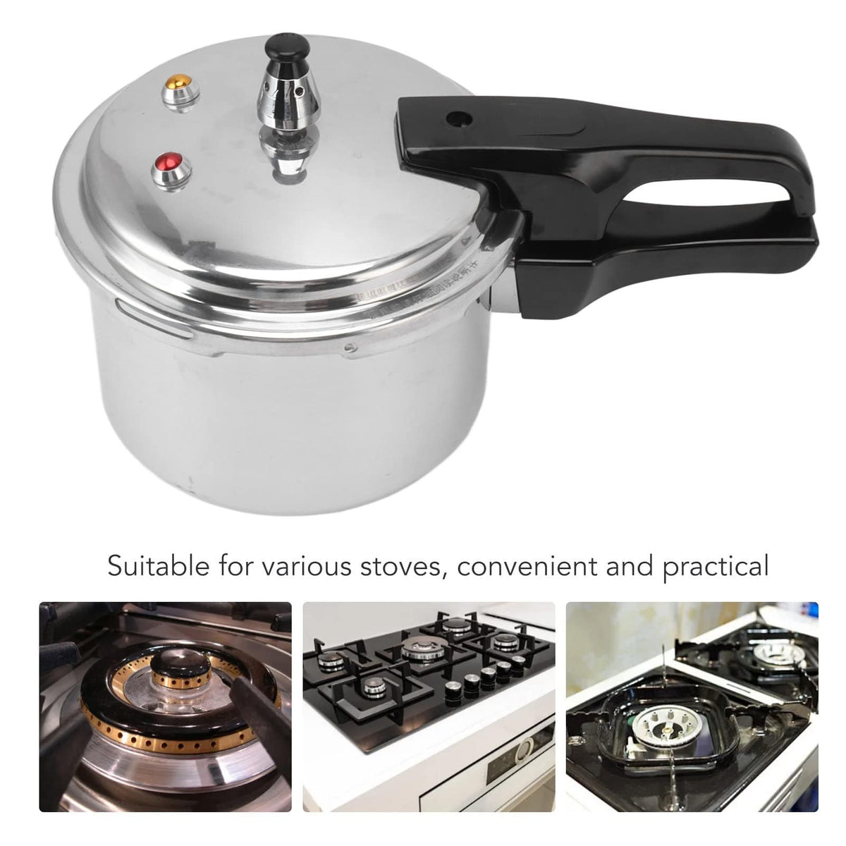 3L Stainless Steel Pressure Cooker Y717309