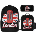 Backpack with Lunch Box Pencil Case D2001