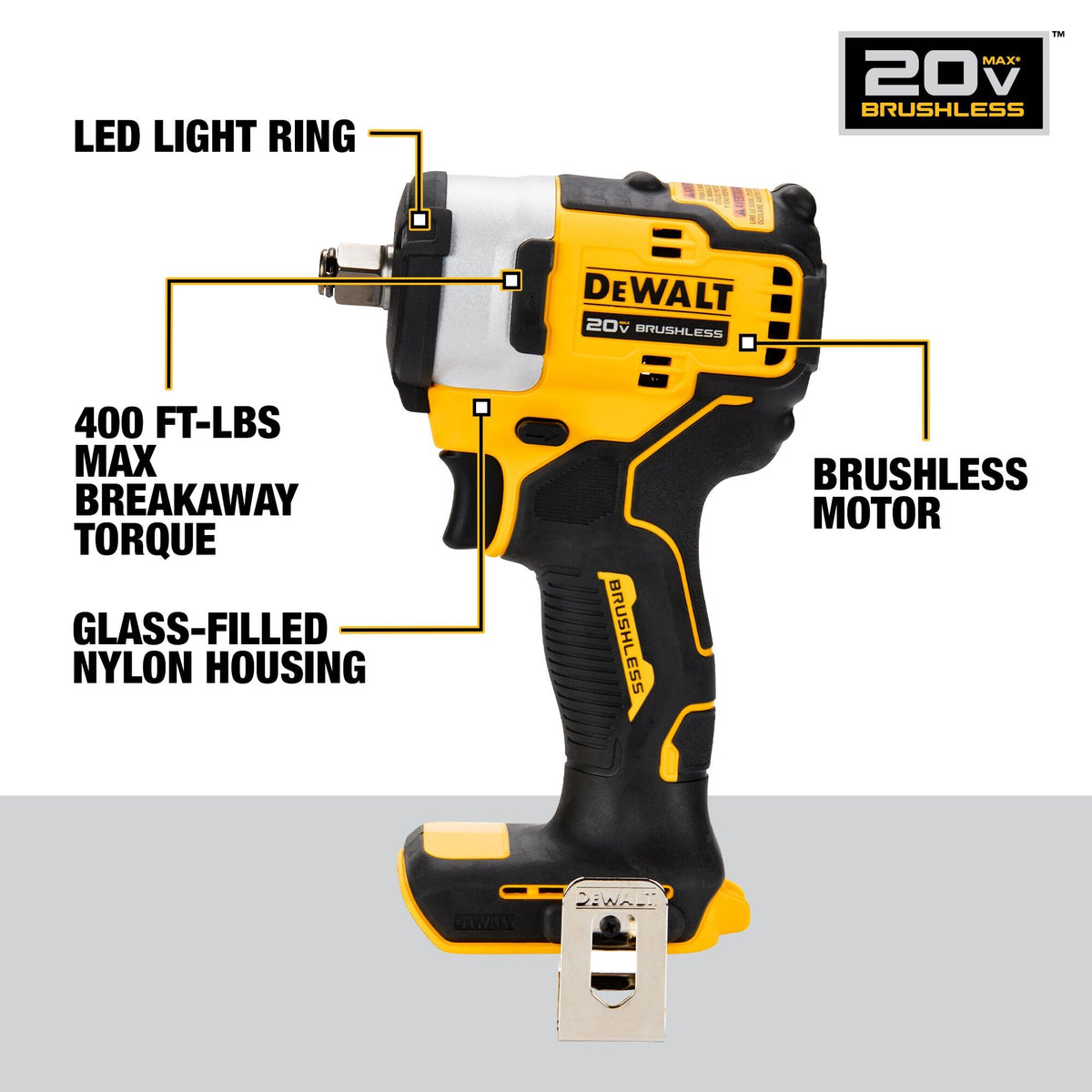 20V MAX Brushless 9 Power Tools with Battery Charger F6161
