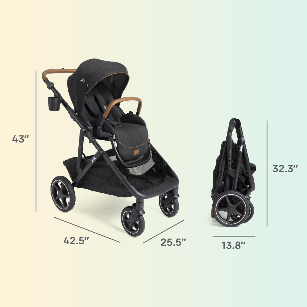 Convertible Single-to-Double Stroller & Travel System A172572