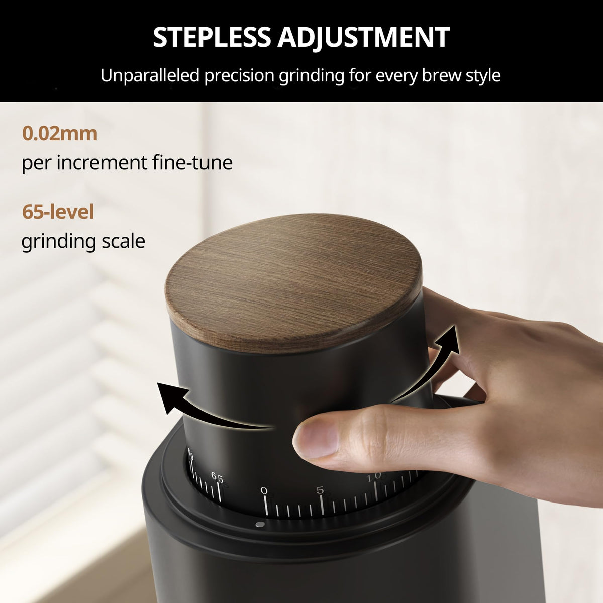 Coffee Grinder with Conical Burr U853