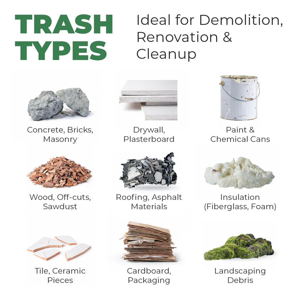 Heavy Duty 2.8 Mil 55-60 Gallon Trash Bags 50 Count J807
