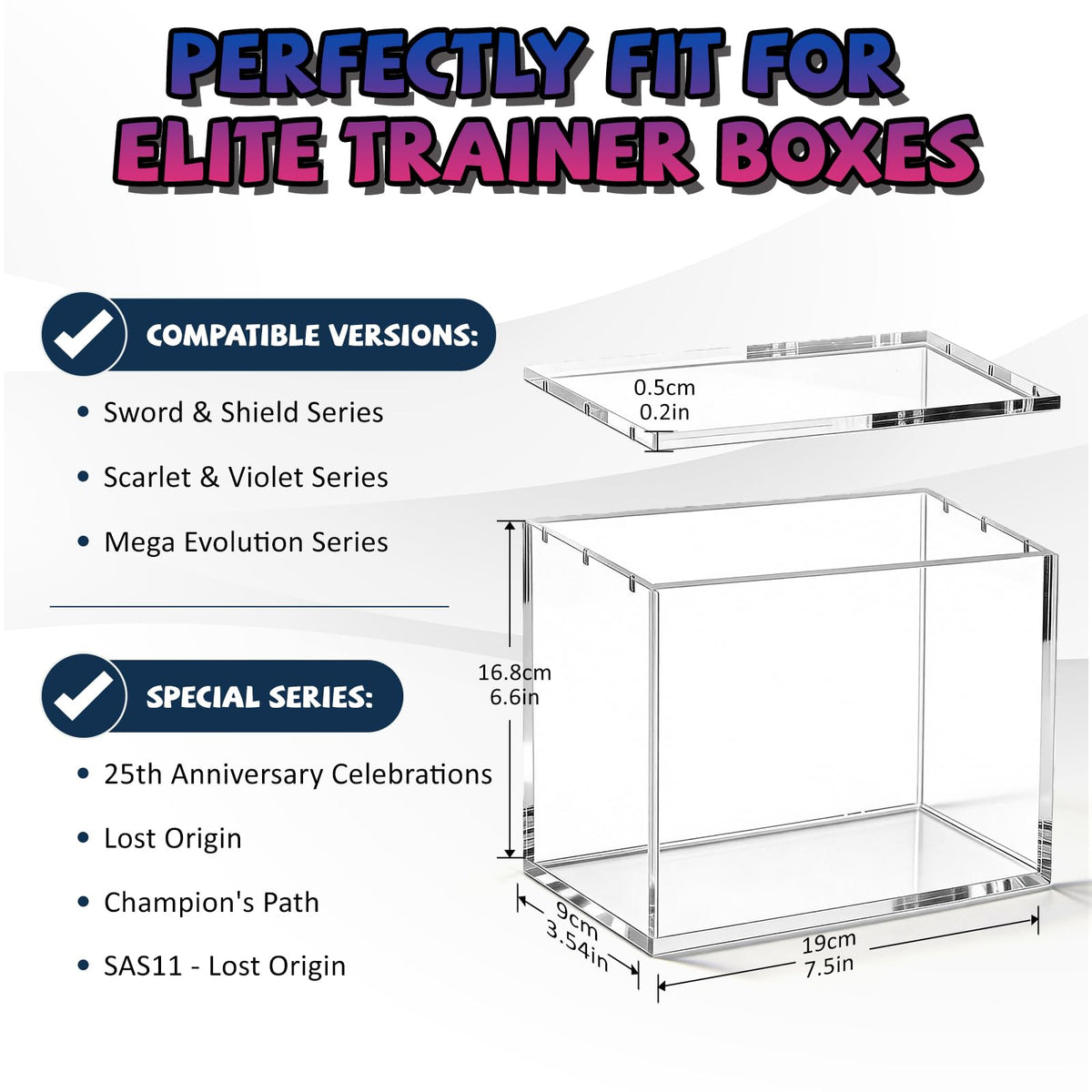 Acrylic Display Case L72639