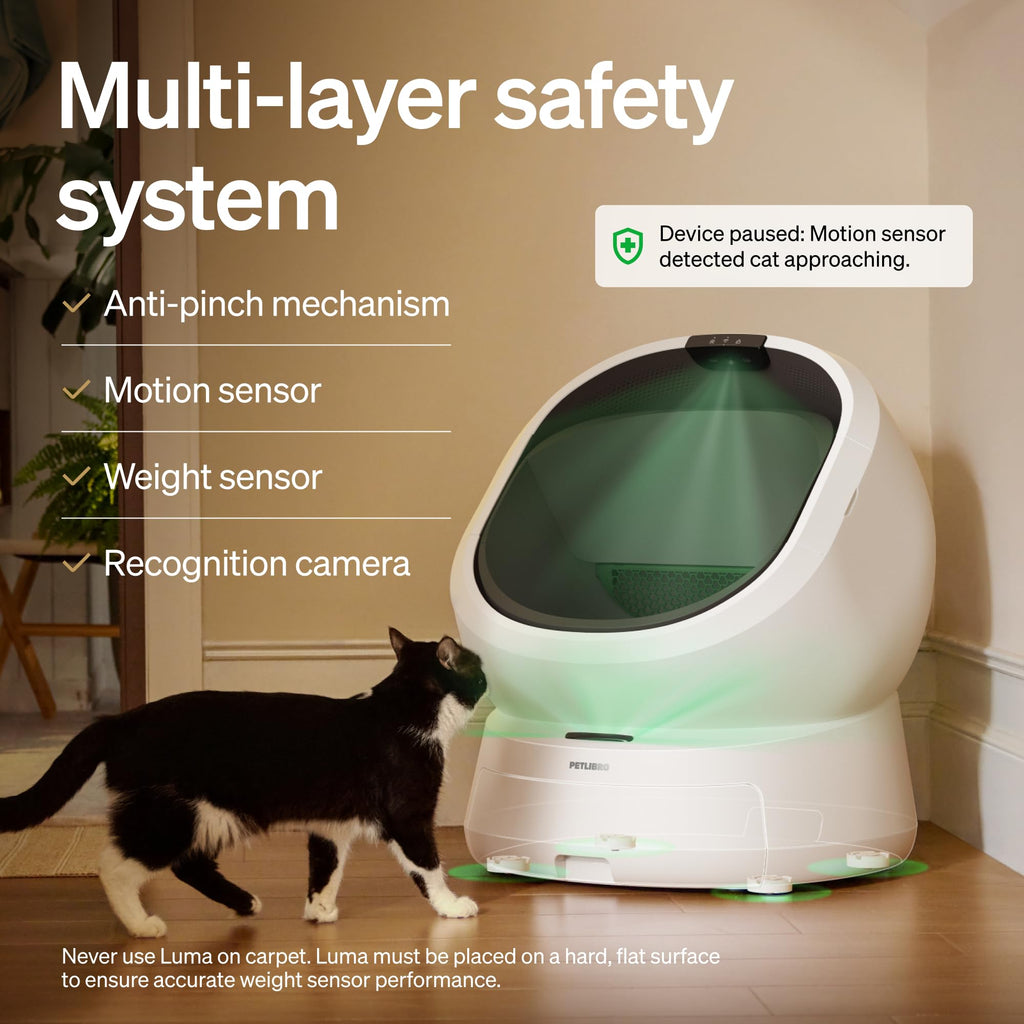 Automatic Self Cleaning Litter Box with AI Camera L2068