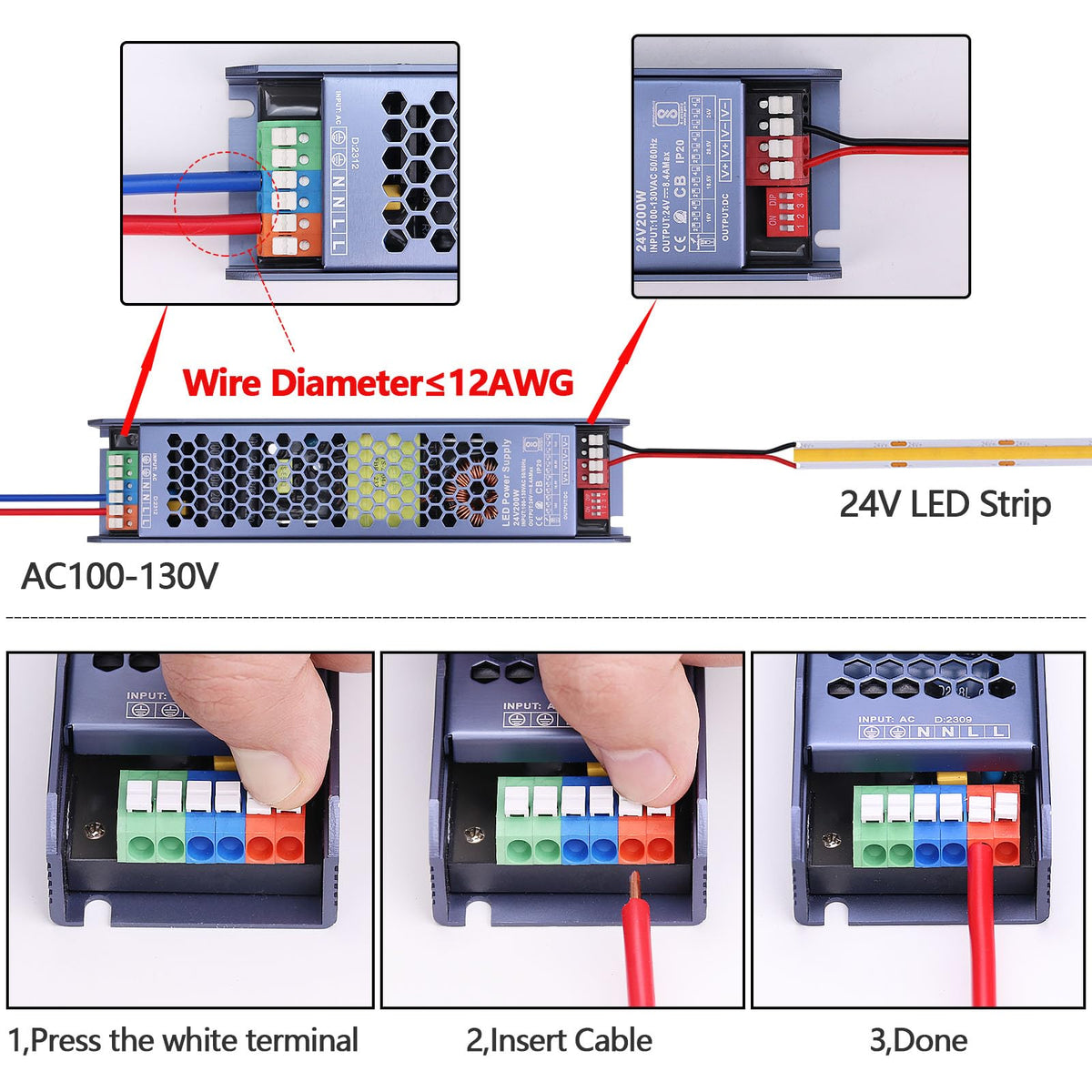 24V 200W LED Driver B698690