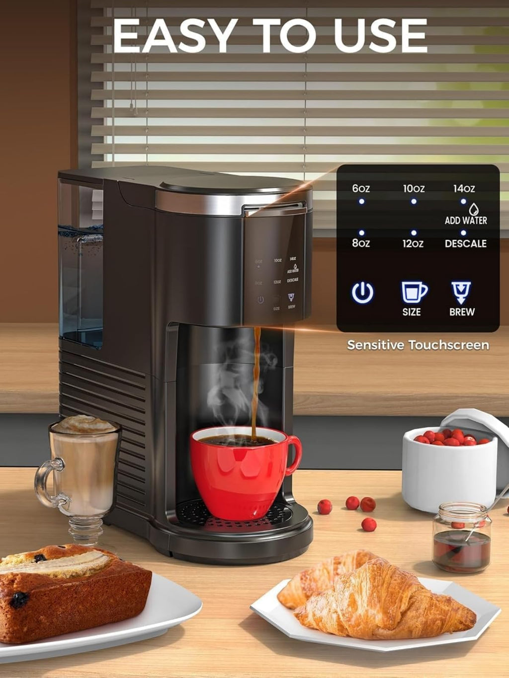 Single Serve Coffee Pod Maker S1405