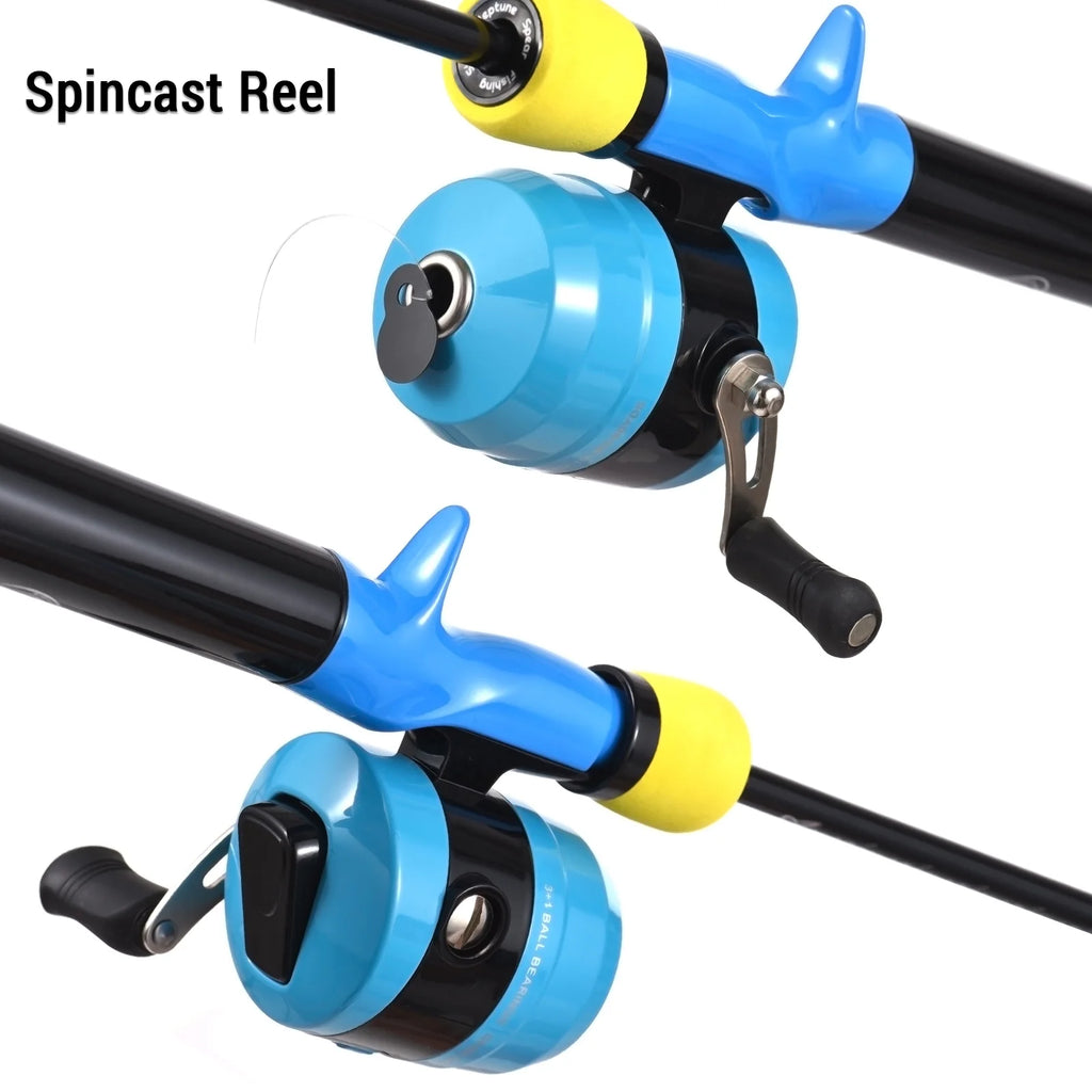 Fishing Rod and Reel Combo with Carrying Case D22665