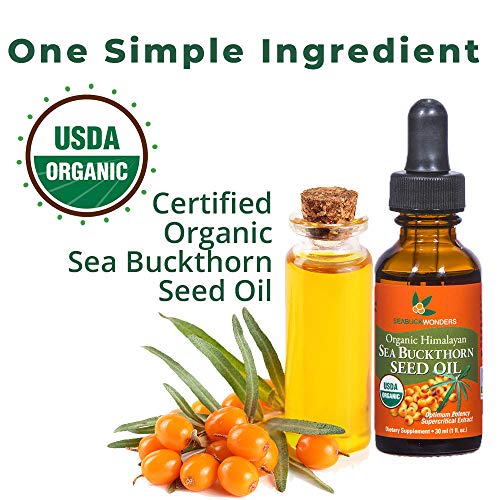 1 FL OZ Organic Sea Buckthorn Seed Oil F57197