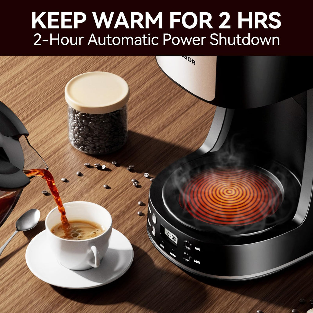 12 Cup Programmable Drip Coffee Maker E3451