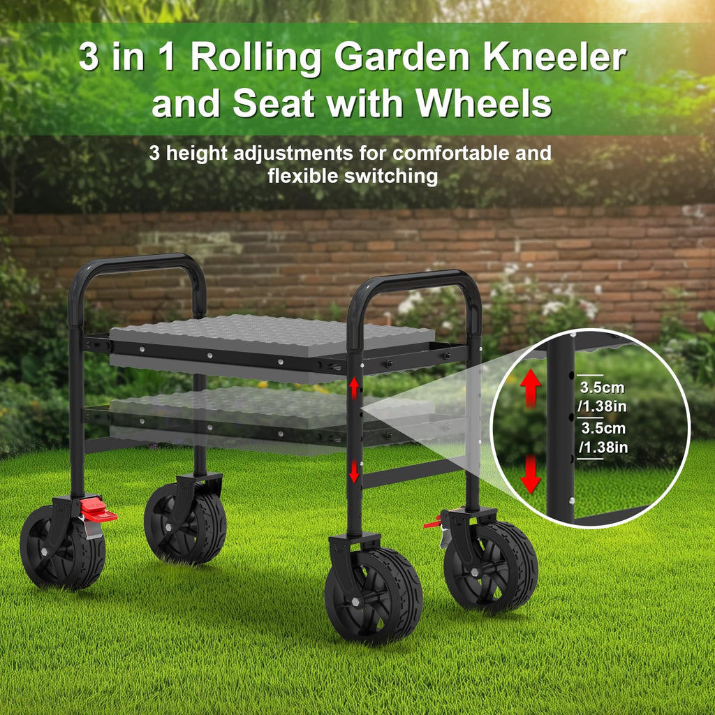 Rolling Garden Kneeler and Seat S5740