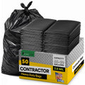 Heavy Duty 2.8 Mil 55-60 Gallon Trash Bags 50 Count J807