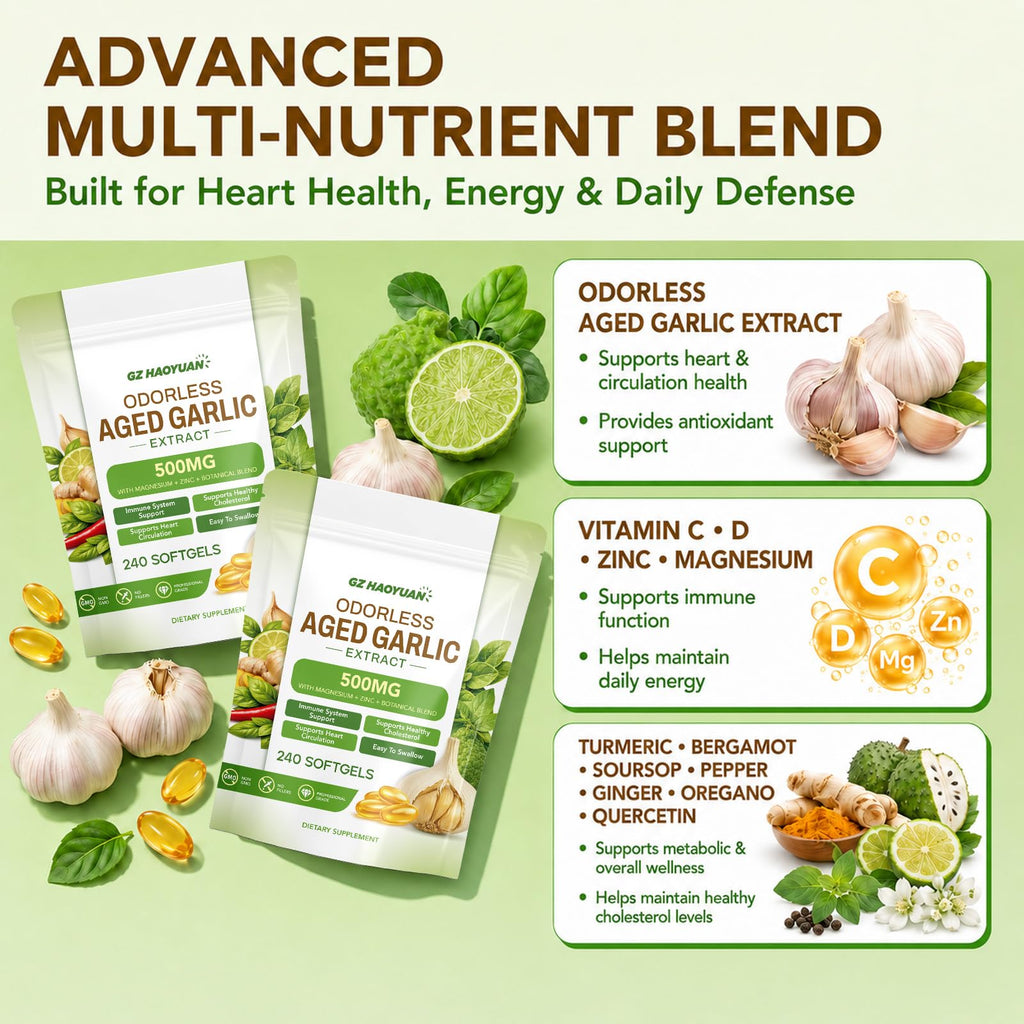 Odorless Garlic Capsules C16024