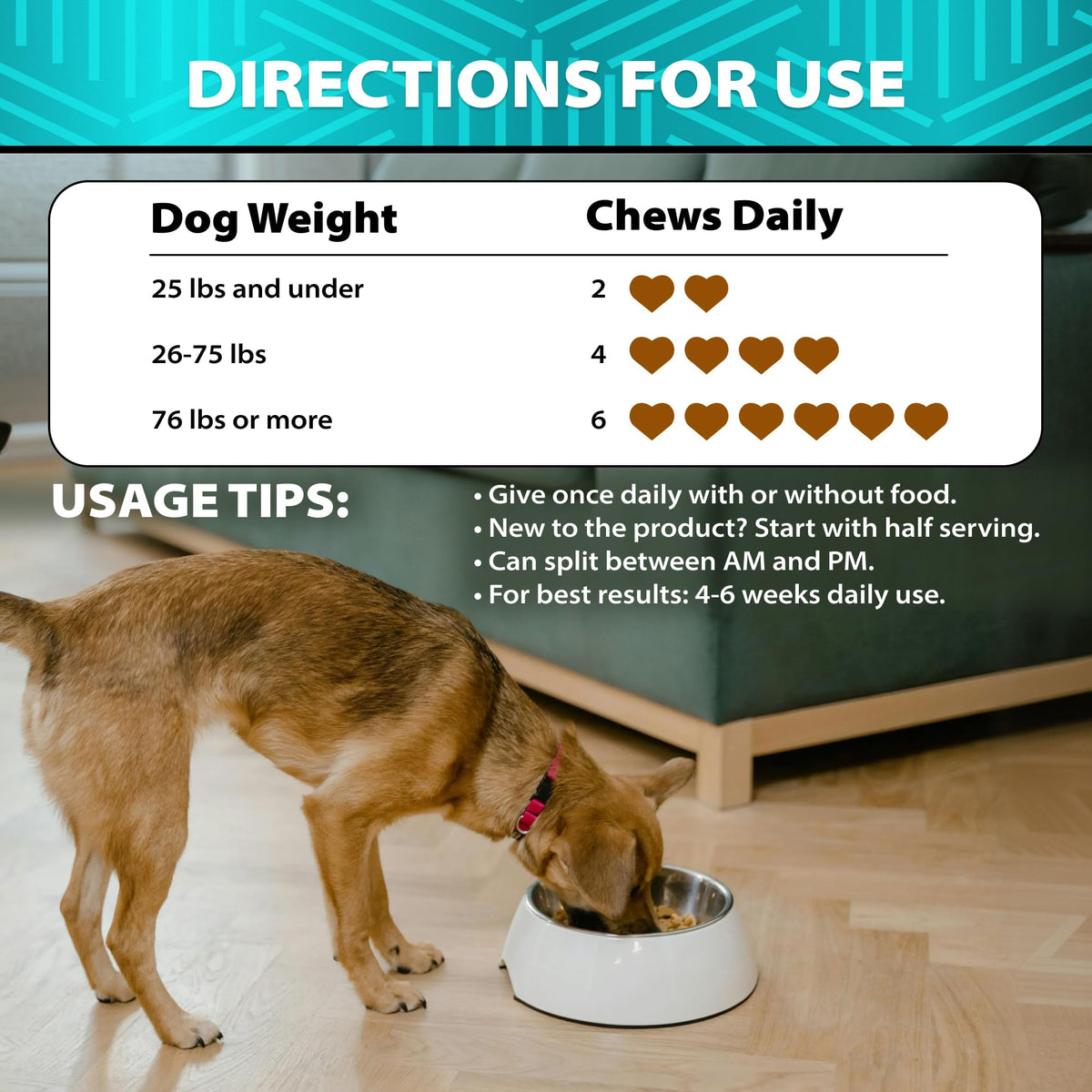 Natural Flea & Tick Chews for Dogs U760211