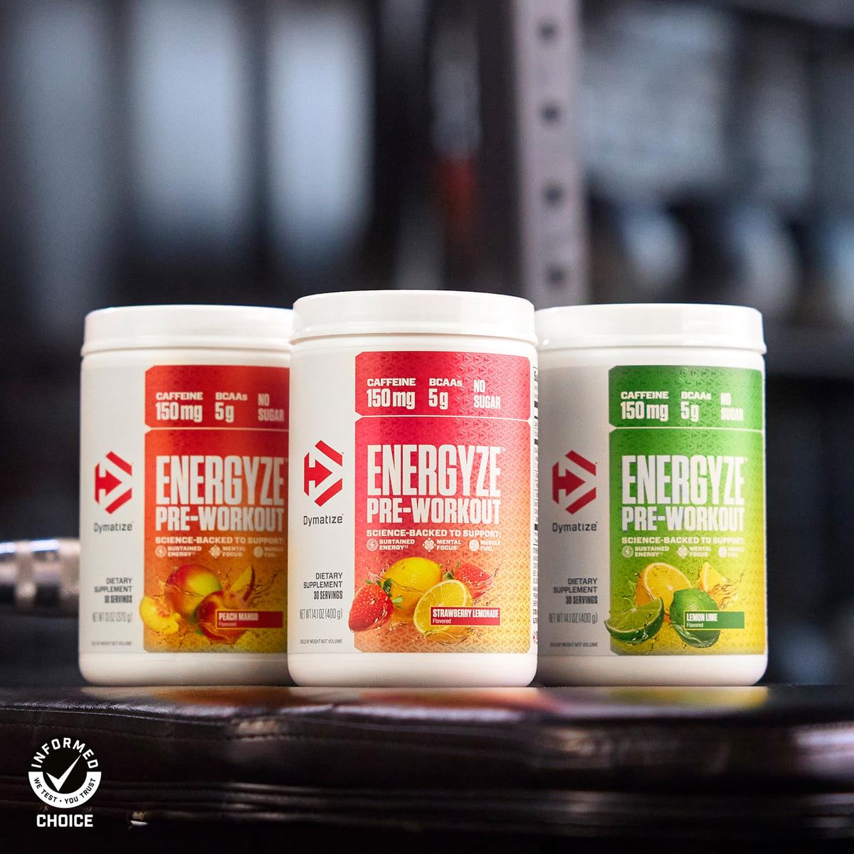 Pre Workout Powder Strawberry Lemonade 150mg Caffeine 5g BCAAs 30 Servings N92286