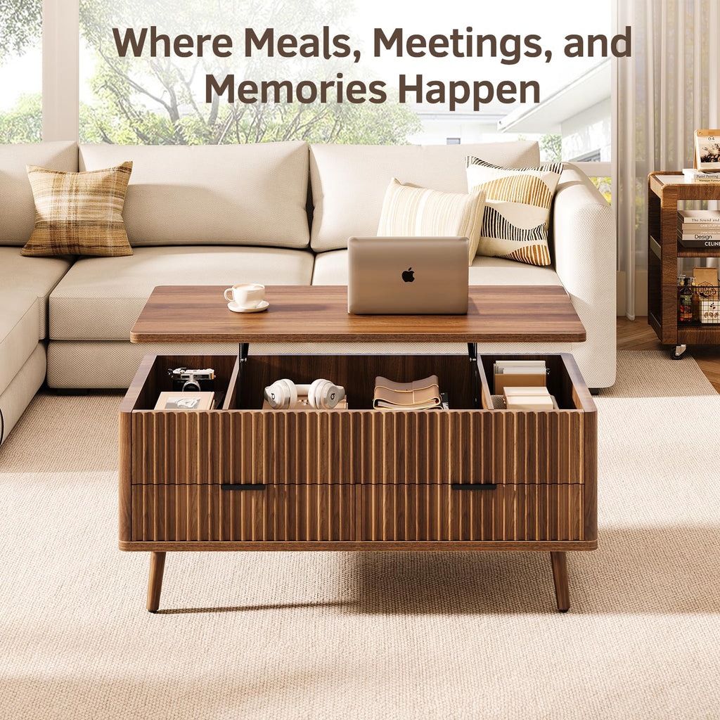Lift Top Coffee Table with Storage C397662