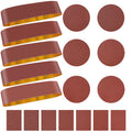 4 x 36 inch 11 Pc Sanding Belts and 6" Self Stick Sanding Disc Set X71763