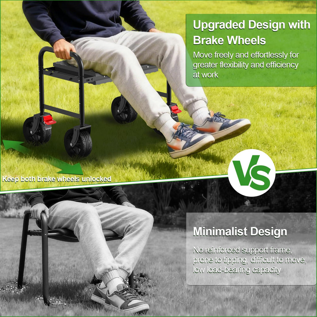 Rolling Garden Kneeler and Seat S5740