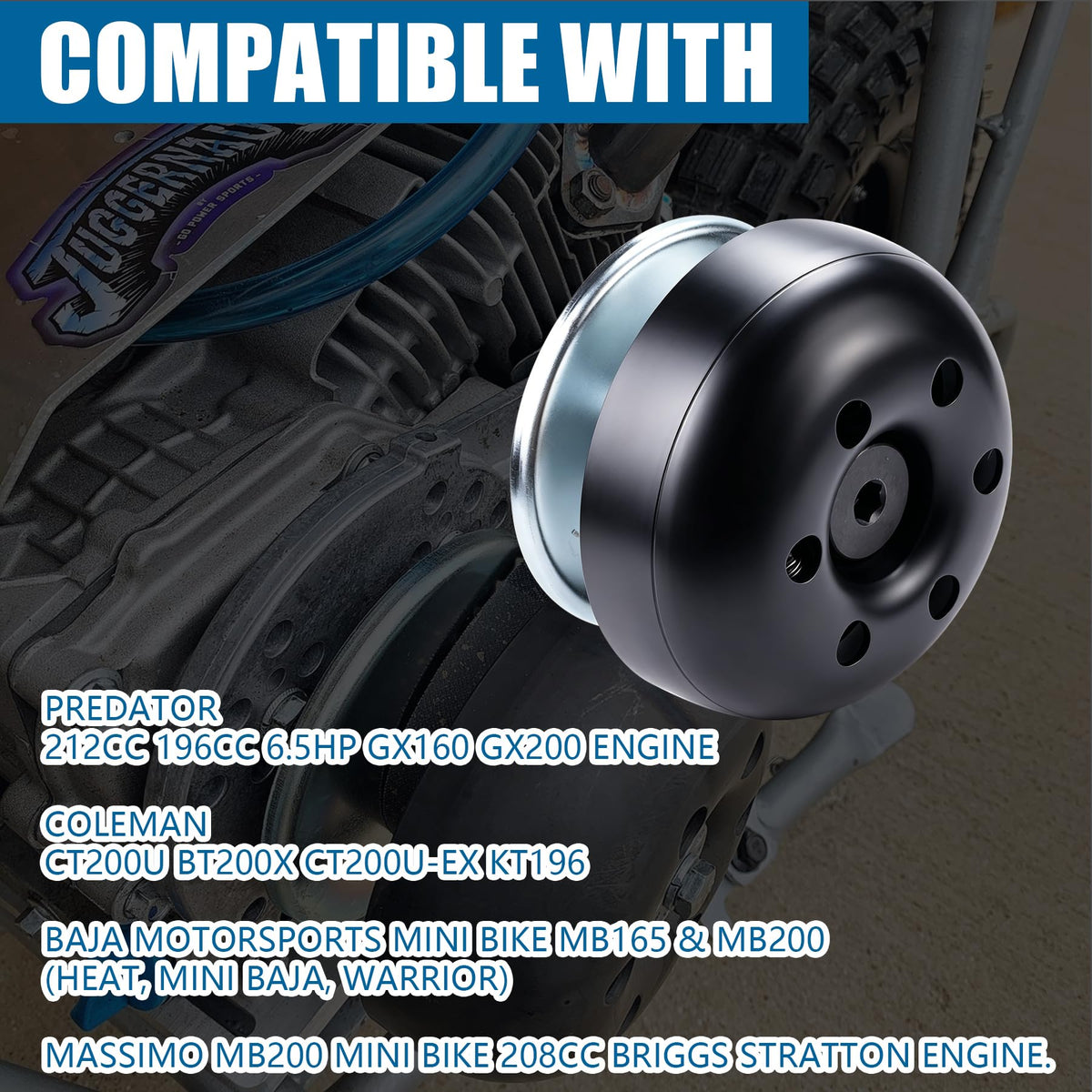 Torque Converter Driver Clutch with Mounting Screw 3/4" Bore P1032