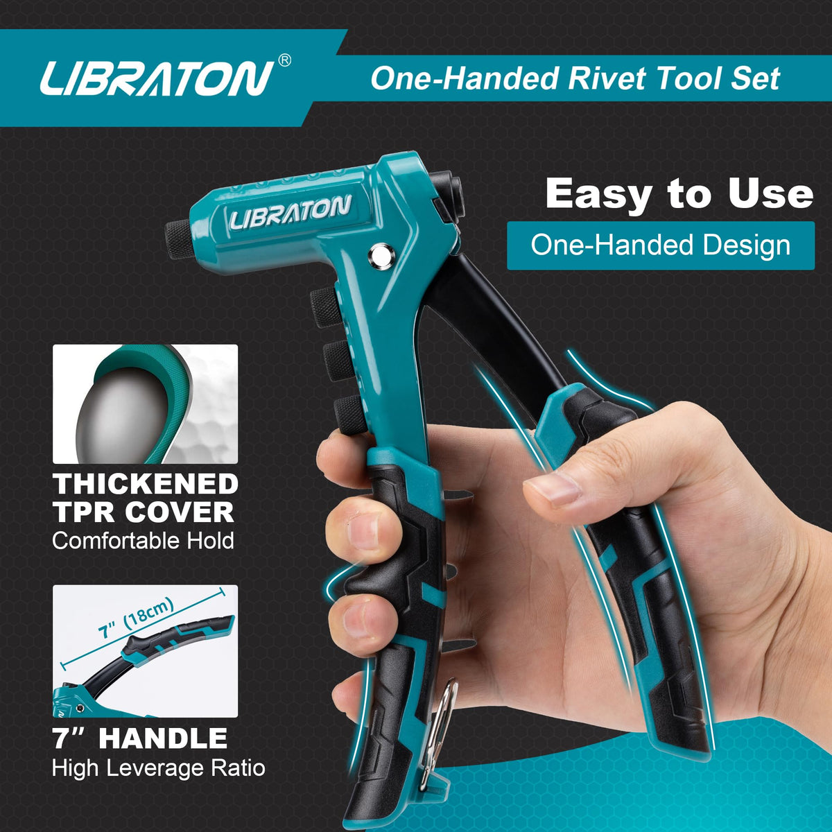 One-Handed Rivet Gun Set Q956898