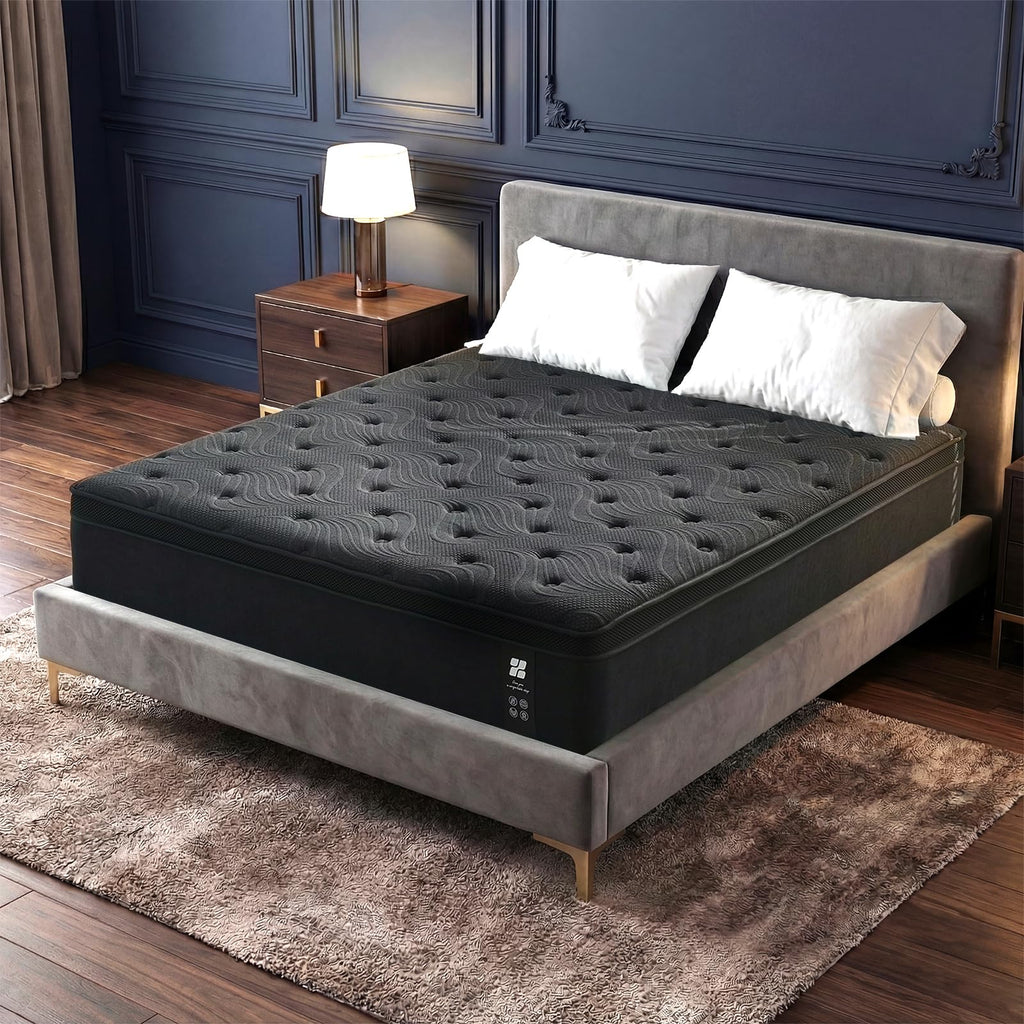 Full Size 12 Inch Memory Foam Hybrid Mattress T481372