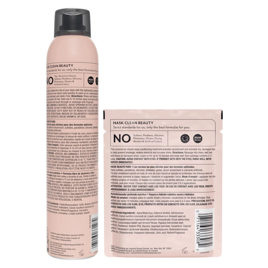 Coconut Dry Shampoo Duo + Deep Conditioner I31611