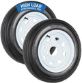 2-Pack Trailer Tire Rim Assembly 4.80-12 Load C 5 Lug F918