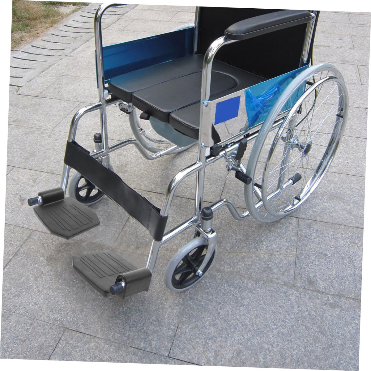 Universal Heavy Duty Wheelchair Footrest Replacement Adjustable Leg Rest Pedals E9784
