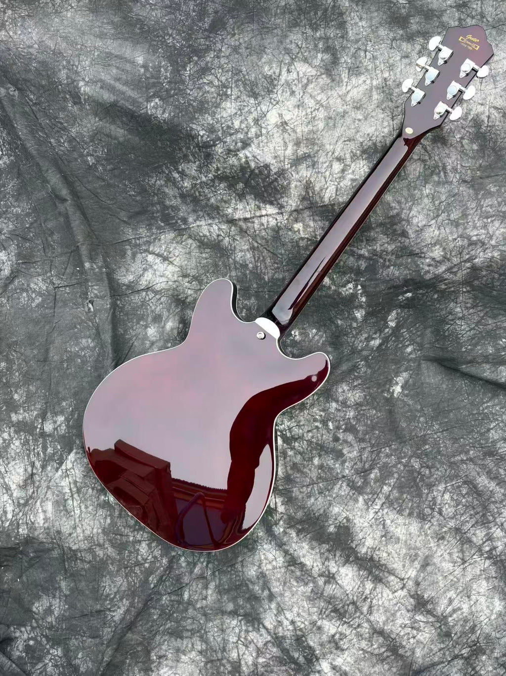 Left-Handed Semi-Hollow Body Electric Guitar A6670
