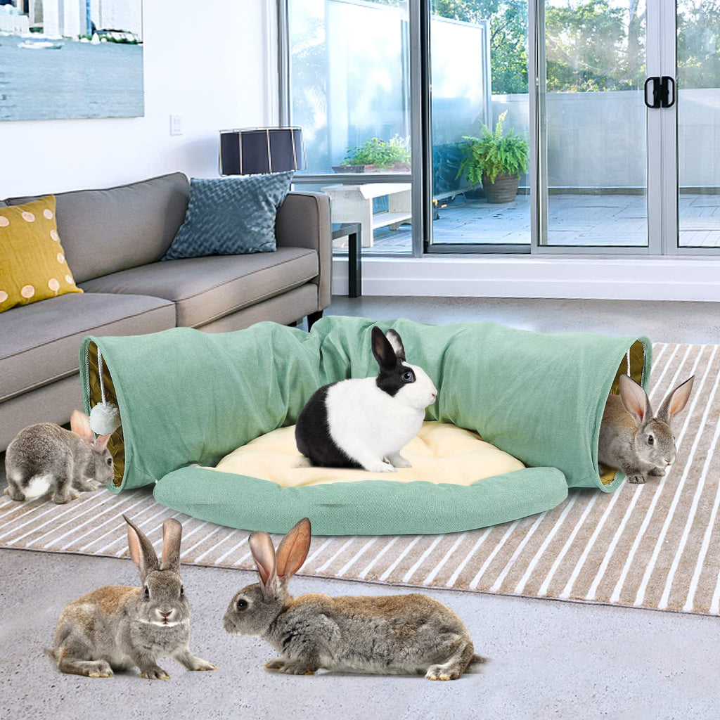 Collapsible Bunny Tunnel Bed with Mat T198