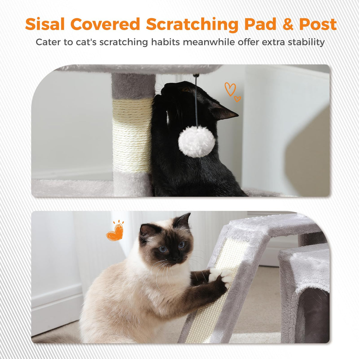 Gray Cat Tree A593