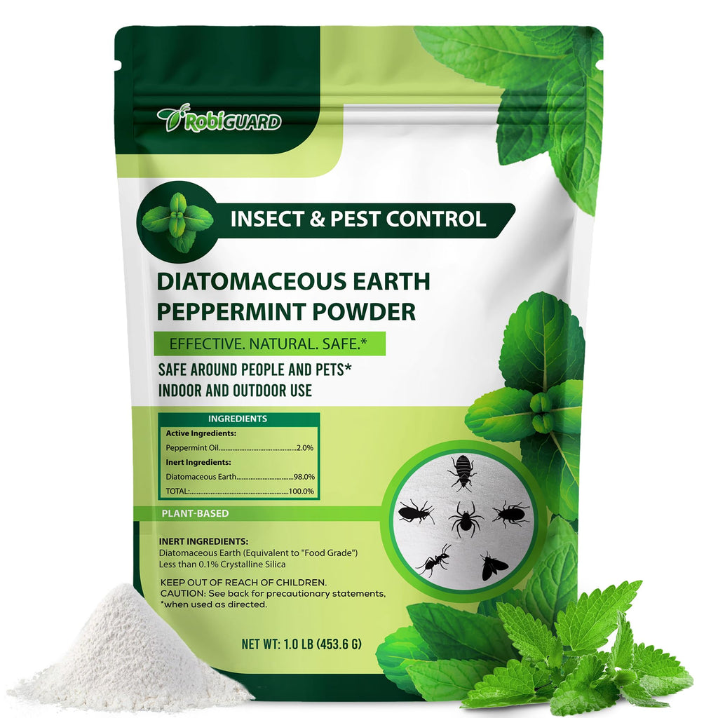 Food Grade Diatomaceous Earth Peppermint Powder 1 lb S3423