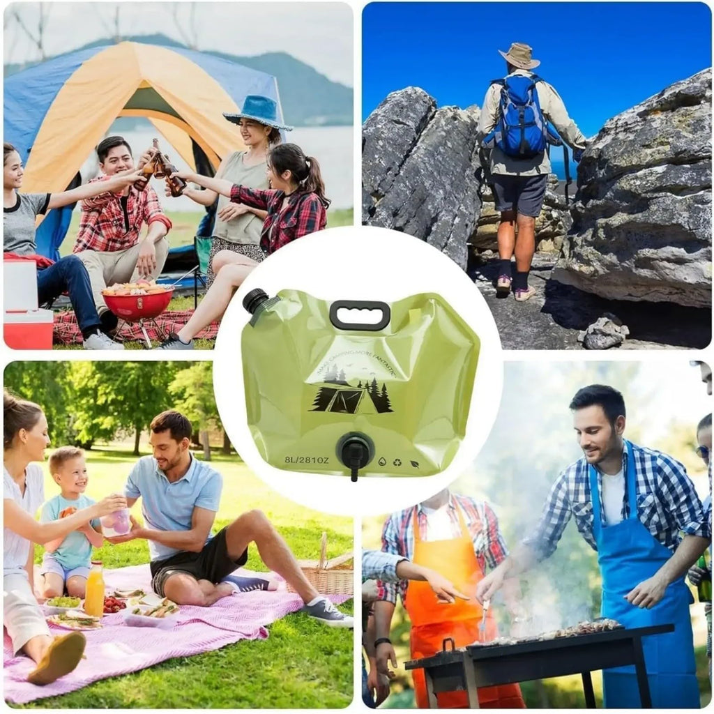 2 Gallon BPA-Free Leak-Proof Water Container with Faucet J880