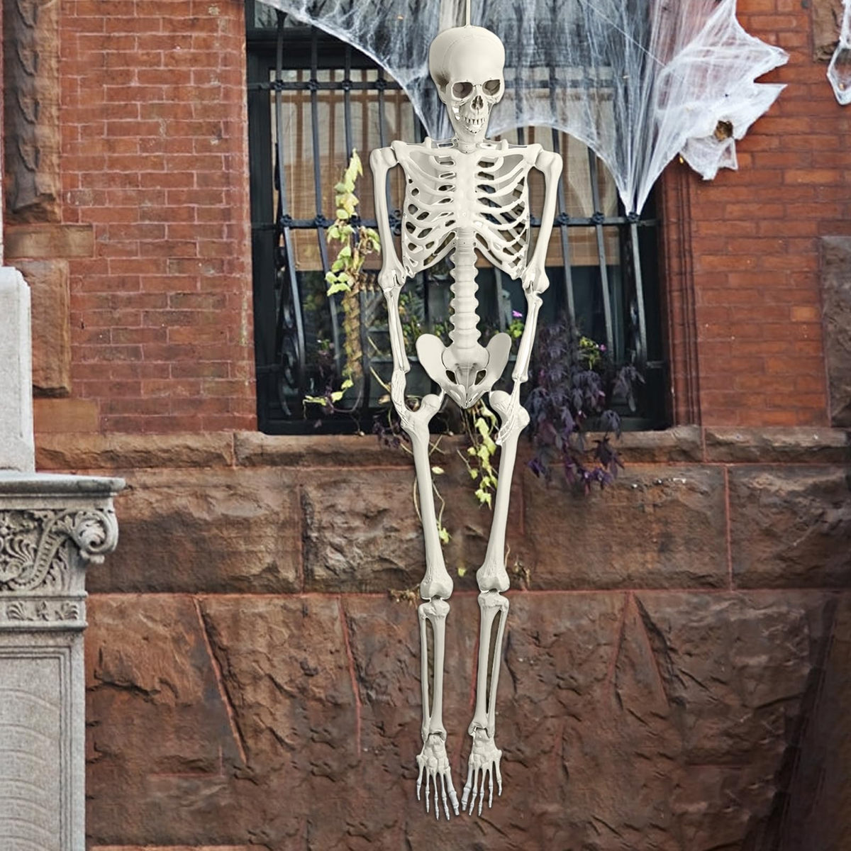Halloween Skeleton Poseable Prop Z8905