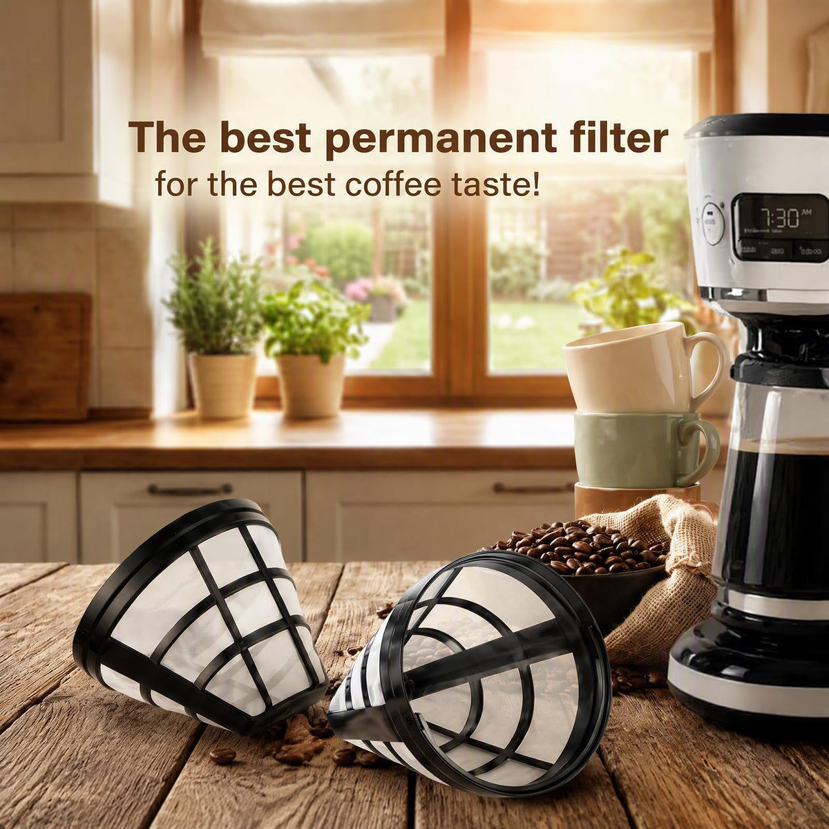 #4 Cone Reusable Coffee Filter 2-Pack G5890