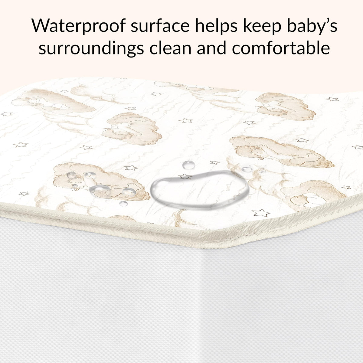 2-in-1 Dual-Sided Mini Crib Mattress X769