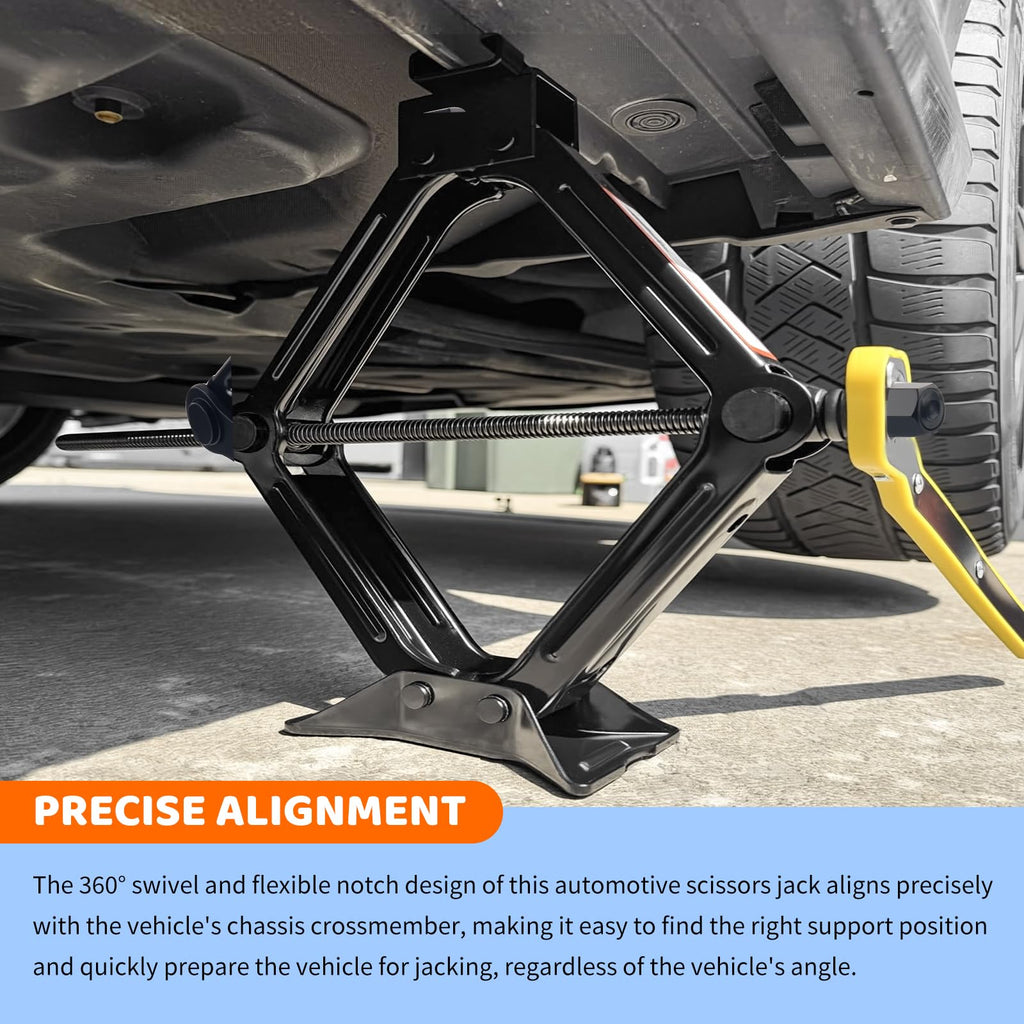 Heavy Duty Scissor Jacks Car Set U8005